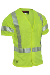 National Safety Apparel Drifire FR Hi Vis Mesh Vest, Class 3, 4.6 cal/cm²